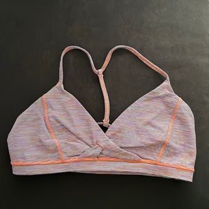 Lululemon Pranayama Bra sz 8 EXCELLENT COND. We Are From Space Black March Multi